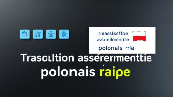 Top entreprises pour une traduction assermentée polonais rapide